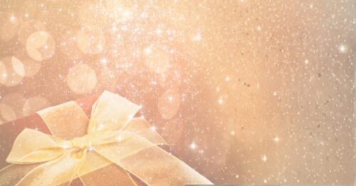 きらきら輝く贈り物